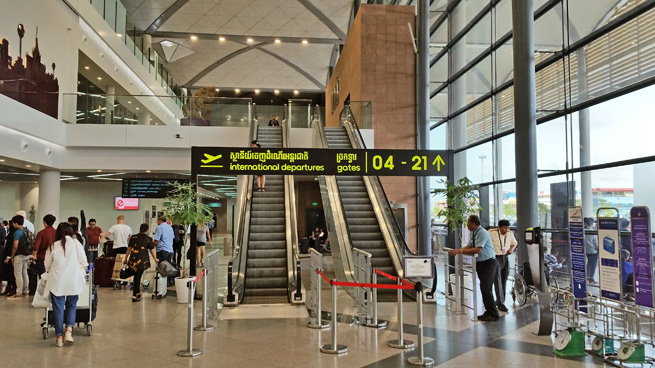 スワンナプーム空港保安検査場