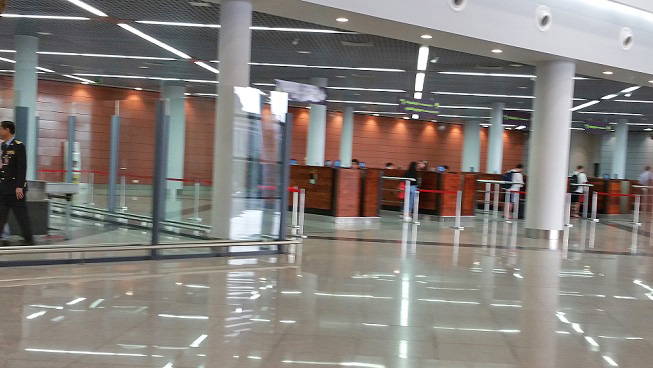 スワンナプーム空港入国審査場